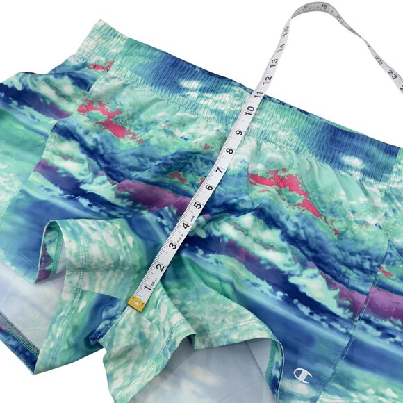 Champion Womens Athletic baggie Sport Shorts XL Dyed Multicolor Polyester - Picture 8 of 11